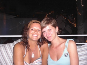 Me and Lauren, circa 2006. 